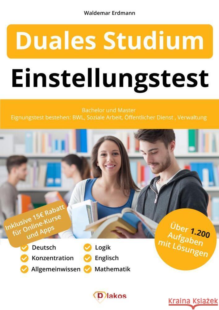 Einstellungstest Duales Studium Erdmann, Waldemar 9783948144982