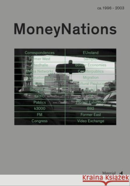 Material Marion von Osten 1: MoneyNations Marion Von Osten 9783948200176