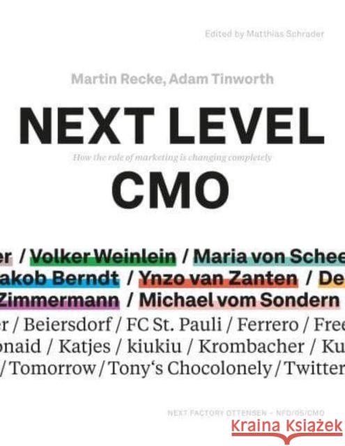 Next Level CMO Tinworth, Adam 9783948580254