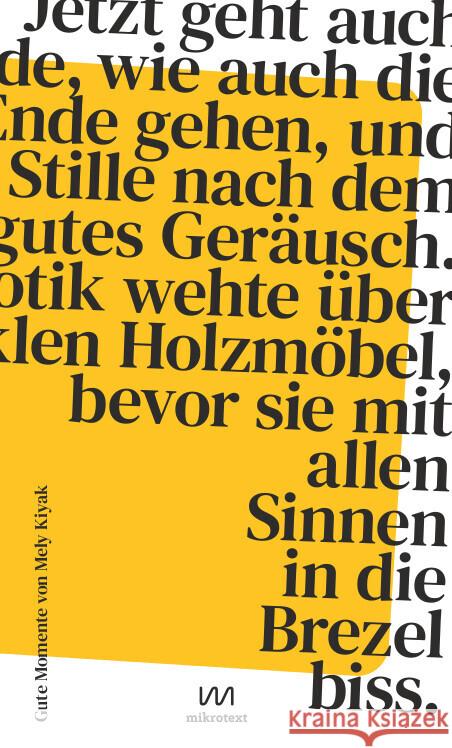 Gute Momente Kiyak, Mely 9783948631666