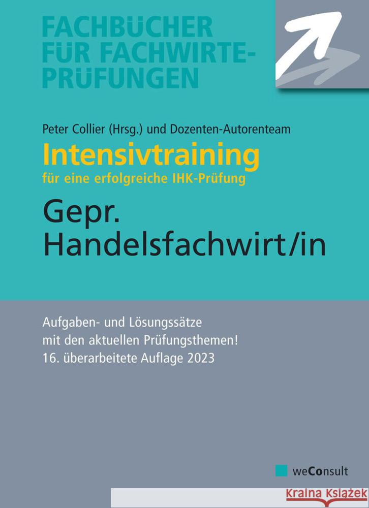 Intensivtraining Gepr. Handelsfachwirt Wedde, Volker, Hermann-Daut, Cornelia, Sielmann, Michael 9783948633363 weConsult