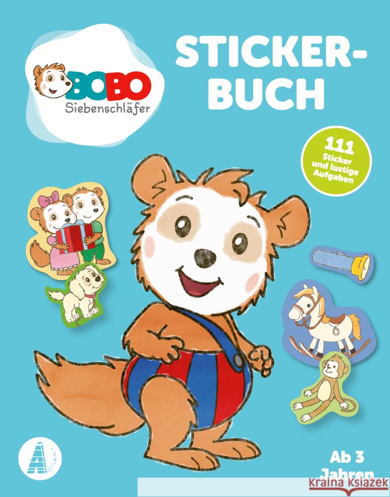 Bobo Siebenschläfer Stickerbuch JEP-, Animation 9783948638122 Adrian Verlag