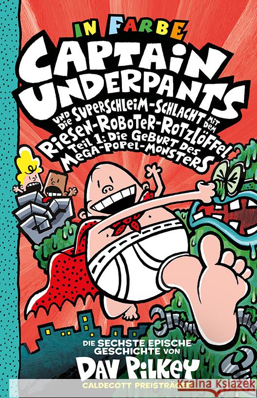 Captain Underpants Band 6. Tl.1 Pilkey, Dav 9783948638887 Adrian Verlag