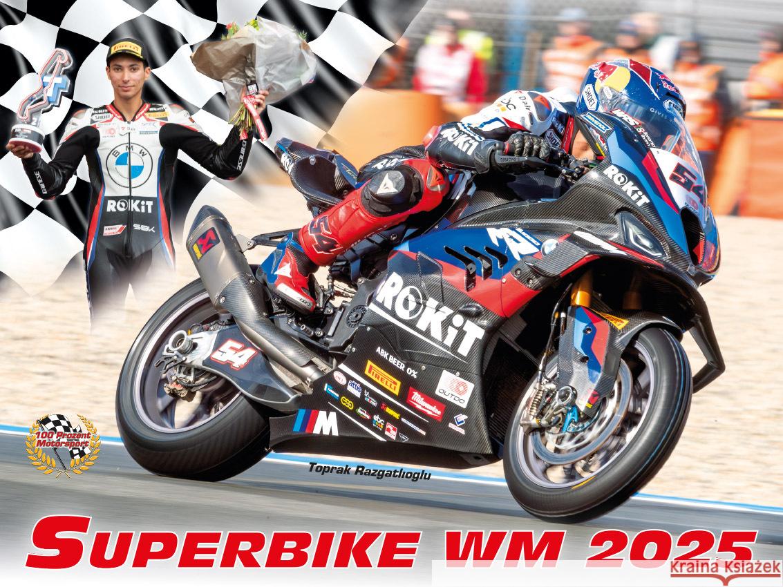 Superbike WM Kalender 2025 Pommer, Frank 9783948794699 Motorsport-Bild-Verlag