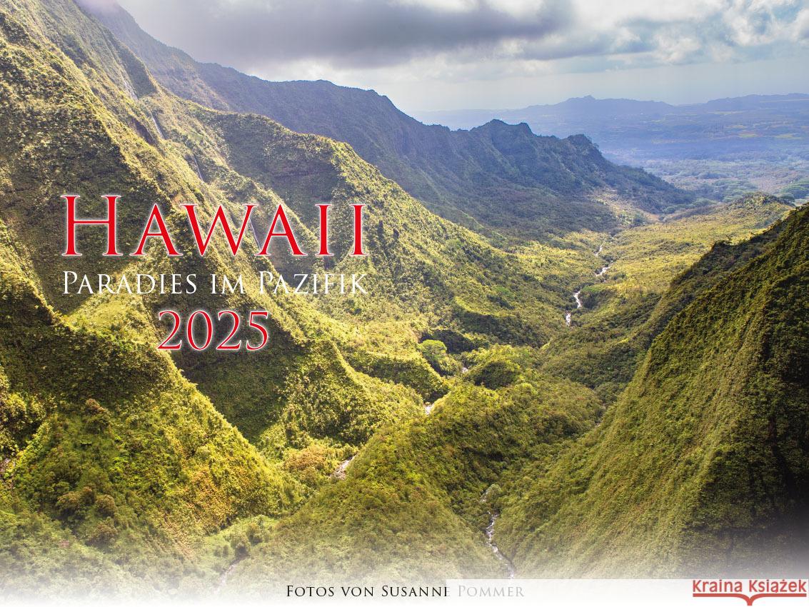 Hawaii-Paradies im Pazifik Kalender 2025 Pommer, Frank, Pommer, Susanne 9783948794774