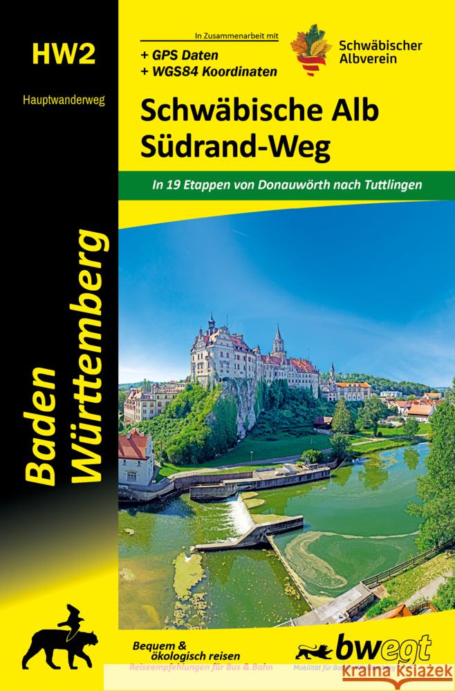 Schwäbische Alb Südrand-Weg HW2 Gallasch, Michael 9783948860165 GWP Verlag Iggingen