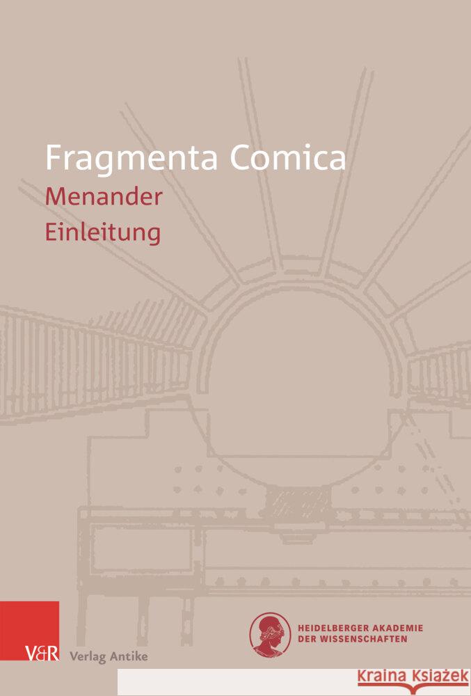 Fragmenta Comica 24.1 Menander: Einleitung Niklas Holzberg 9783949189937