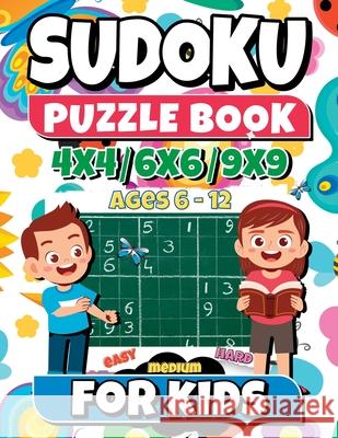 SUDOKU Puzzle Book for kids ages 6-12 Abby Booth 9783949524059 Abby Booth