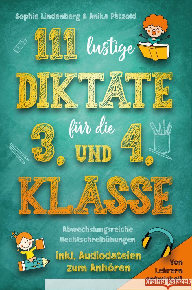 111 lustige Diktate für die 3. und 4. Klasse Lindenberg, Sophie, Pätzold, Anika 9783949772269