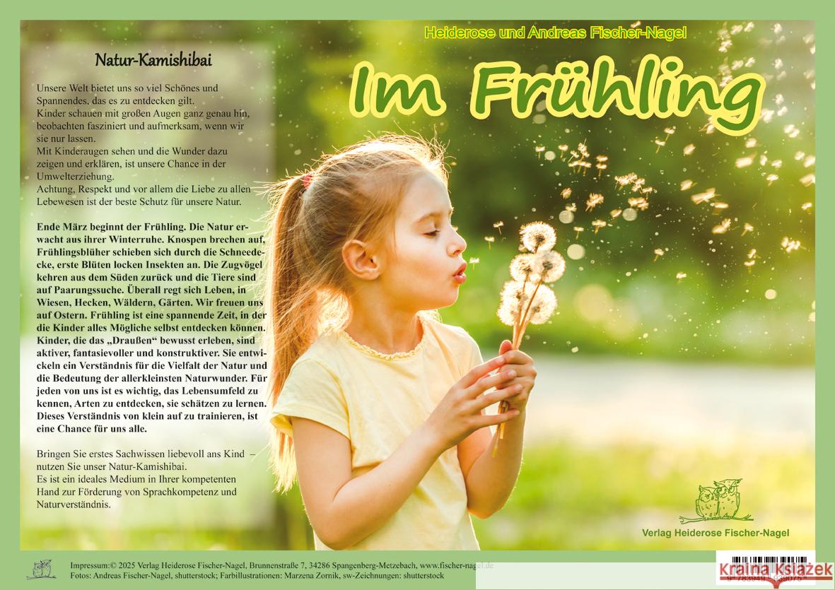 Natur-Kamishibai / Im Frühling - Natur-Kamishibai Fischer-Nagel, Andreas, Fischer-Nagel, Heiderose 9783949939075