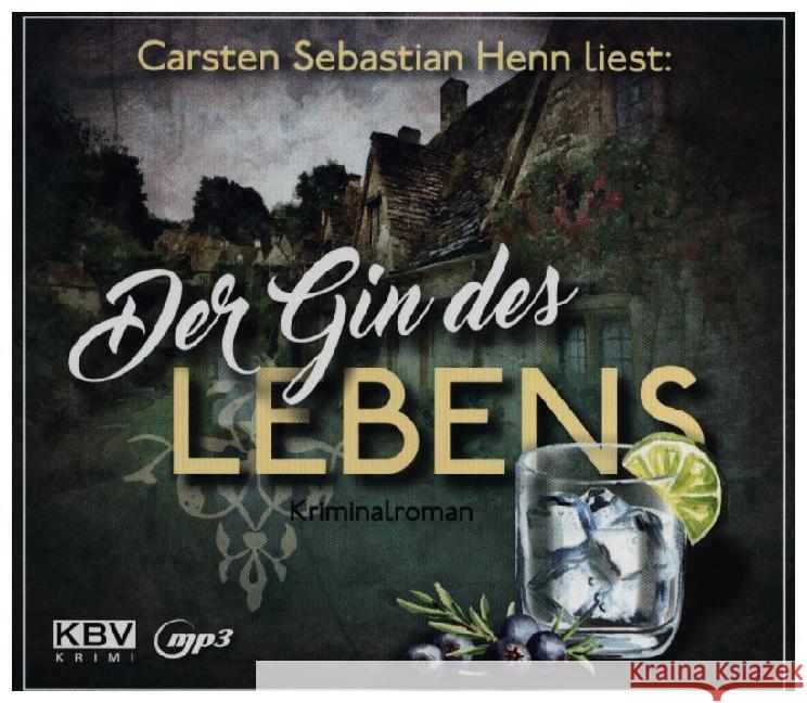 Der Gin des Lebens, 1 Audio-CD, MP3 : Kriminalroman, Lesung Henn, Carsten Sebastian 9783954415168