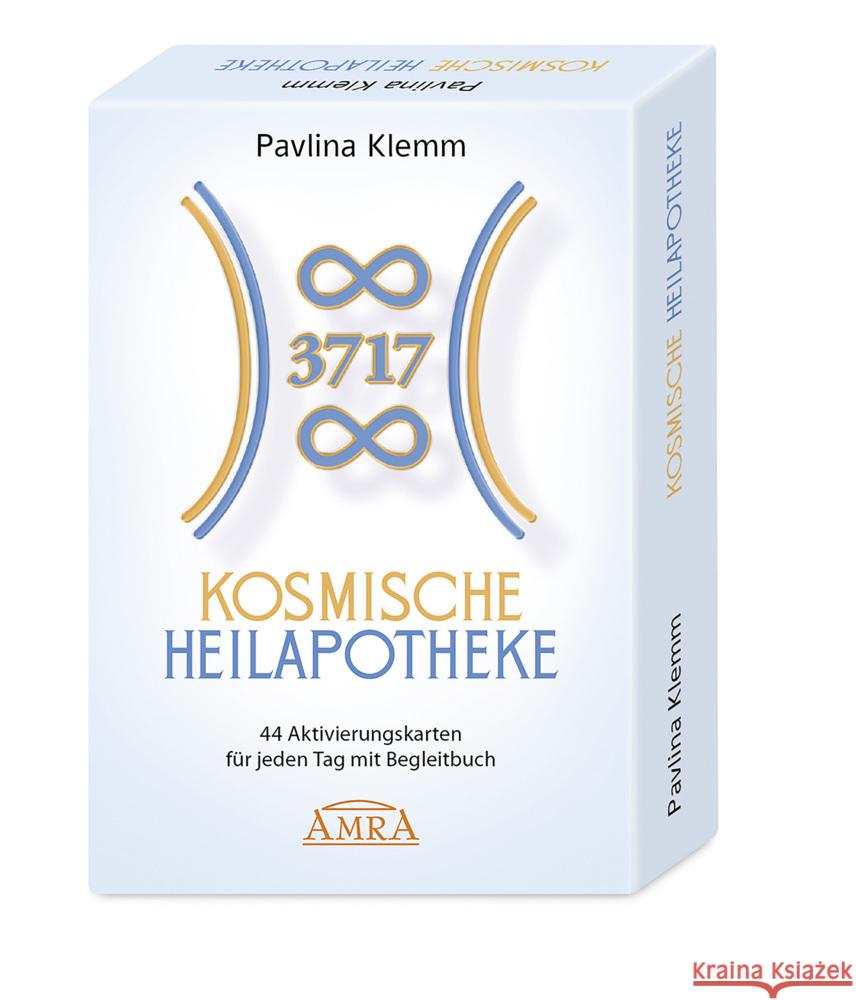 KOSMISCHE HEILAPOTHEKE: 44 Aktivierungskarten für jeden Tag - mit Begleitbuch (Das neue Kartenset der SPIEGEL-Bestsellerautorin!) Klemm, Pavlina 9783954474509