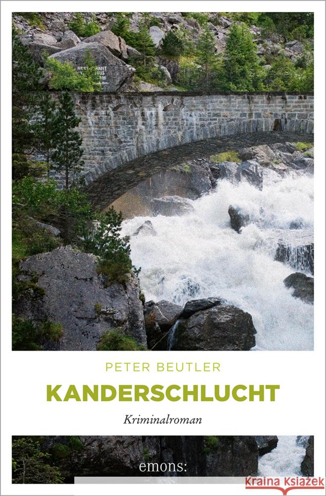 Kanderschlucht Beutler, Peter 9783954511365