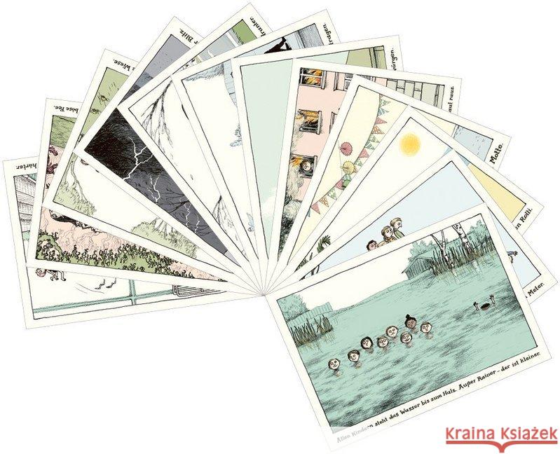 Alle Kinder, gemischtes Postkartenset (12 Stück/12 Motive) Schmitz-Kuhl, Martin 9783954701711