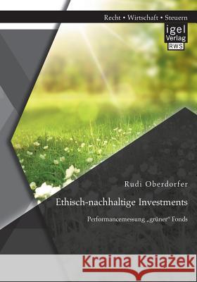 Ethisch-nachhaltige Investments: Performancemessung 