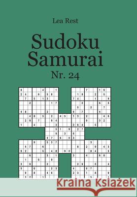 Sudoku Samurai Nr. 24 Lea Rest 9783954972616