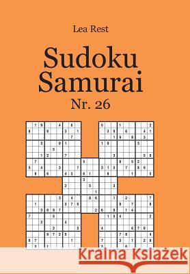 Sudoku Samurai Nr. 26 Lea Rest 9783954972630