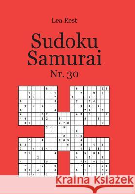 Sudoku Samurai Nr. 30 Lea Rest 9783954972814 Udv