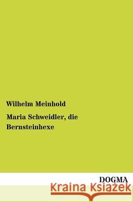 Maria Schweidler, die Bernsteinhexe Meinhold, Wilhelm 9783955071479 Dogma