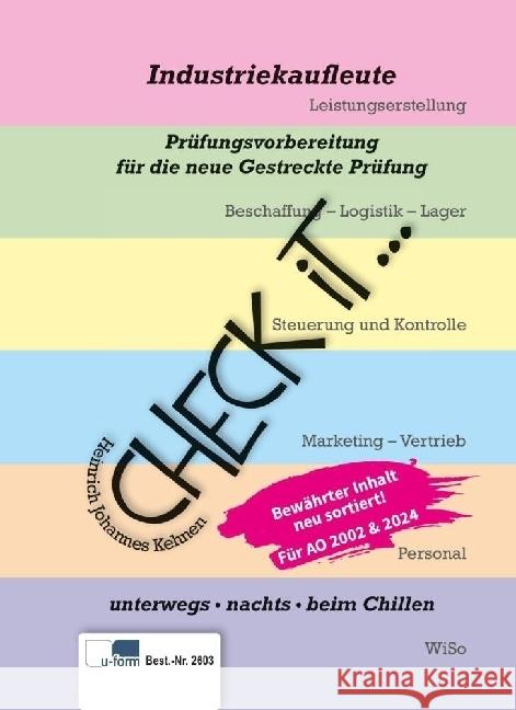 Check iT - Industriekaufleute Kehnen, Heinrich Johannes 9783955326036