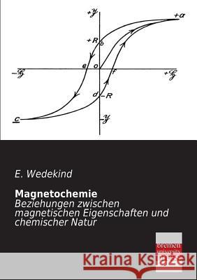 Magnetochemie E. Wedekind 9783955621582 Bremen University Press