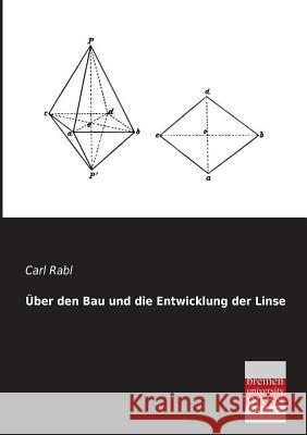 Uber Den Bau Und Die Entwicklung Der Linse Carl Rabl 9783955621681 Bremen University Press