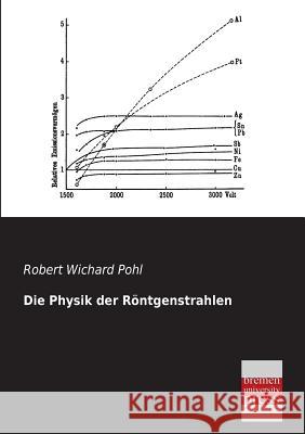 Die Physik Der Rontgenstrahlen Robert Wichard Pohl 9783955622176