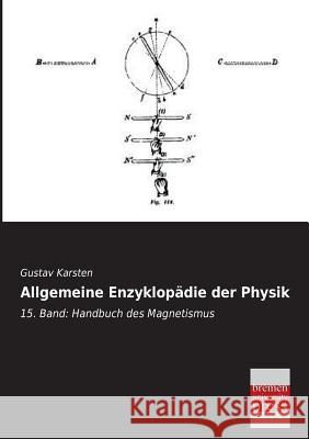 Allgemeine Enzyklopadie Der Physik Gustav Karsten 9783955623081 Bremen University Press