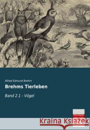 Brehms Tierleben : Band 2.1 - Vögel Brehm, Alfred E. 9783955626112 Bremen University Press