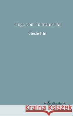 Gedichte Hofmannsthal, Hugo von 9783955630188 Leseklassiker