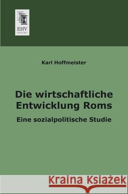 Die Wirtschaftliche Entwicklung ROMs Karl Hoffmeister 9783955641399