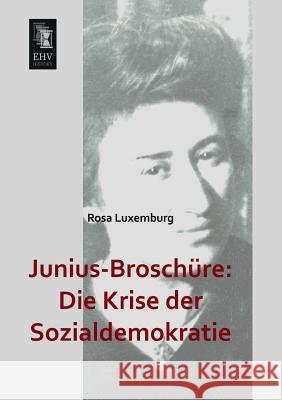 Junius-Broschure: Die Krise Der Sozialdemokratie Luxemburg, Rosa 9783955644307 Ehv-History