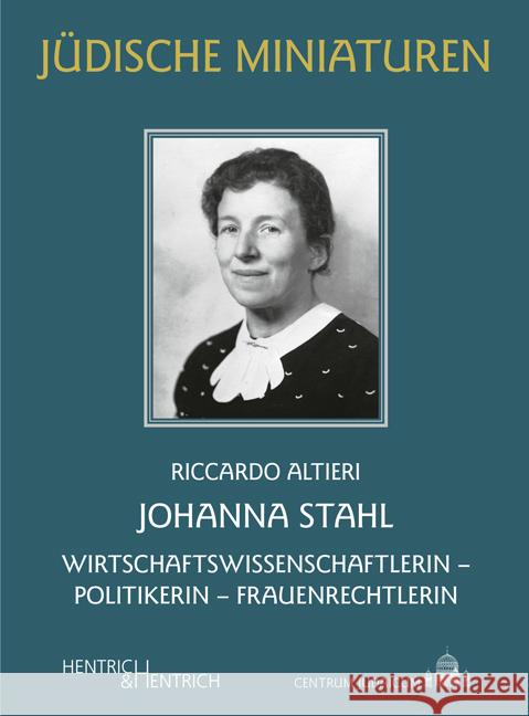 Johanna Stahl Altieri, Riccardo 9783955655402 Hentrich & Hentrich