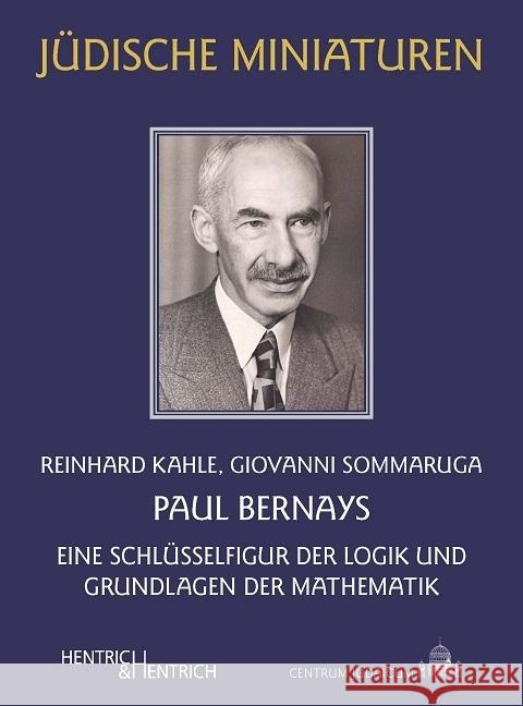 Paul Bernays Kahle, Reinhard, Sommaruga, Giovanni 9783955655983