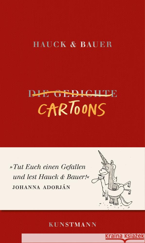 Cartoons Bauer, Dominik; Hauck, Elias 9783956143991 Verlag Antje Kunstmann