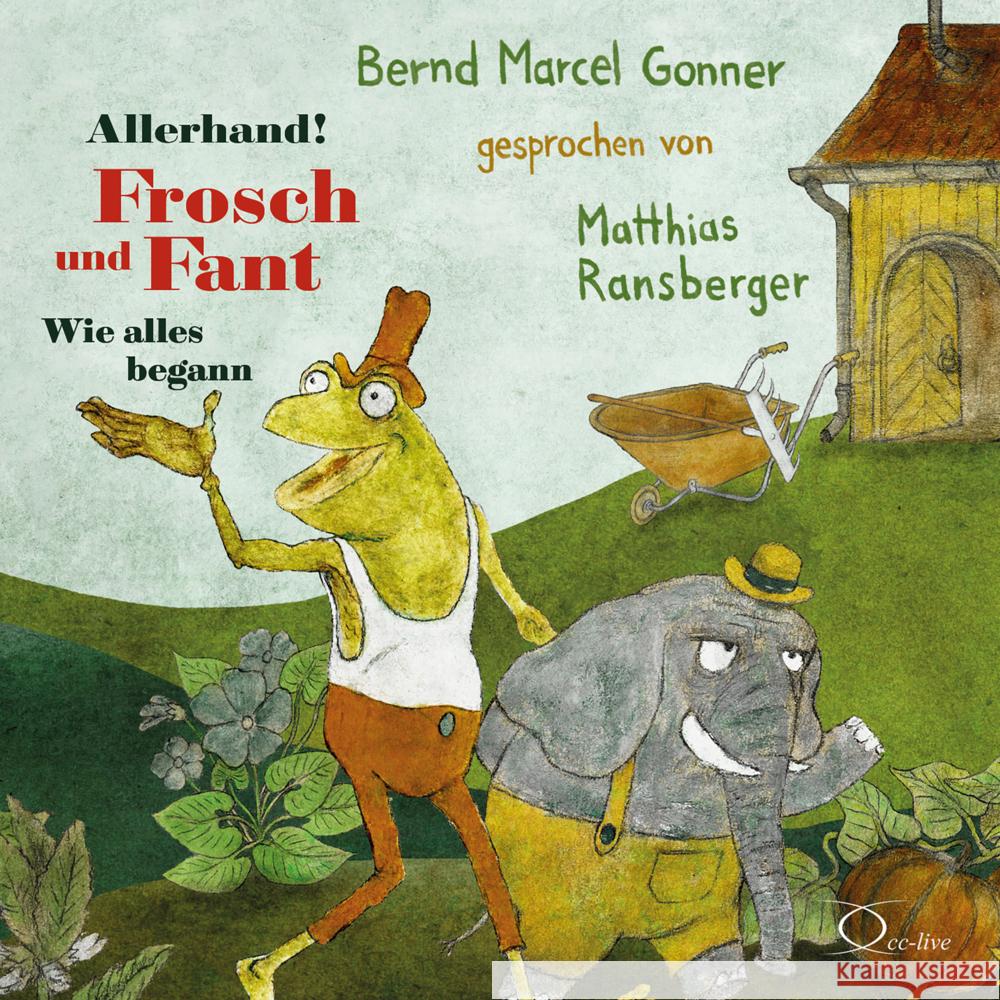 Allerhand! Frosch und Fant, 1 Audio-CD Gonner, Bernd Marcel 9783956165368 cc-live