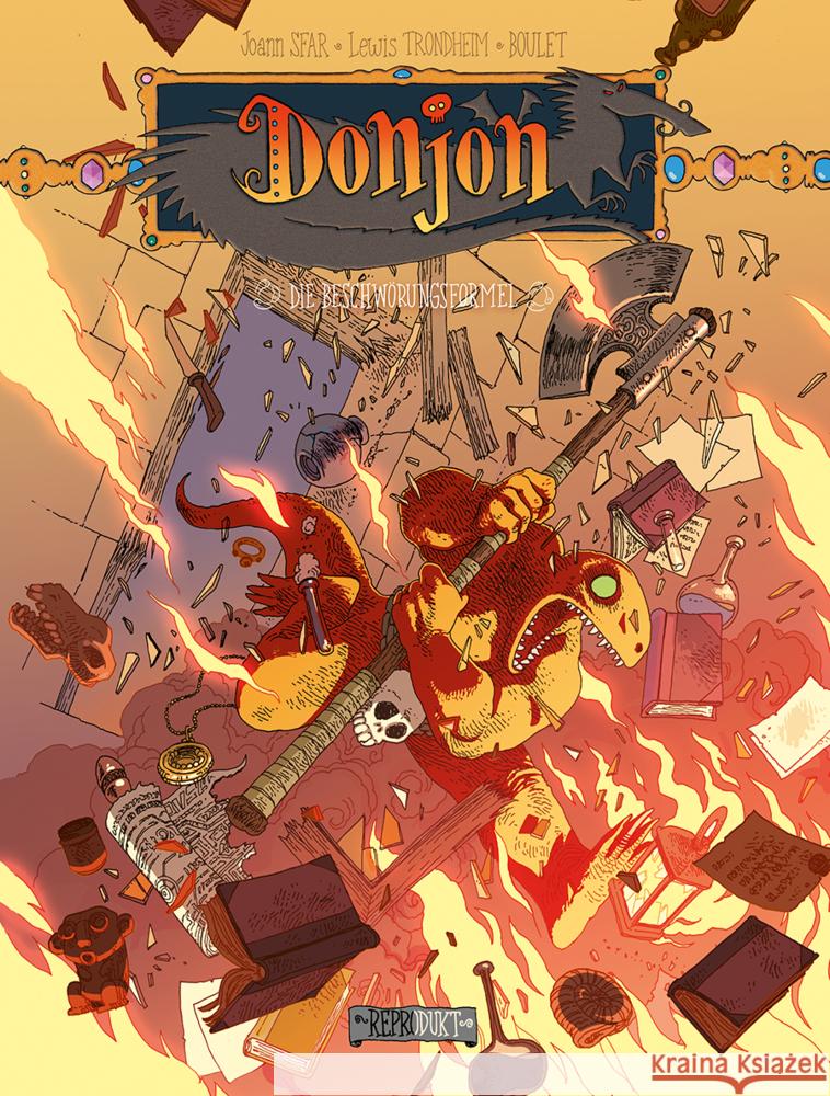 Donjon 10: Die Beschwörungsformel Trondheim, Lewis, Sfar, Joann, Boulet 9783956404009