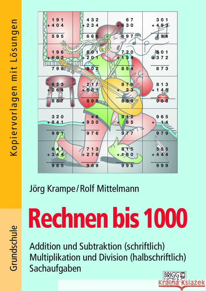 Rechnen bis 1000 Krampe, Jörg, Mittelmann, Rolf 9783956604225