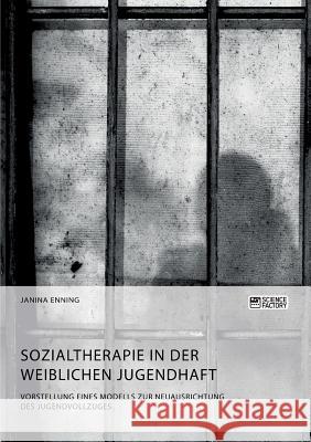 Sozialtherapie in der weiblichen Jugendhaft. Vorstellung eines Modells zur Neuausrichtung des Jugendvollzuges Janina Enning 9783956876936