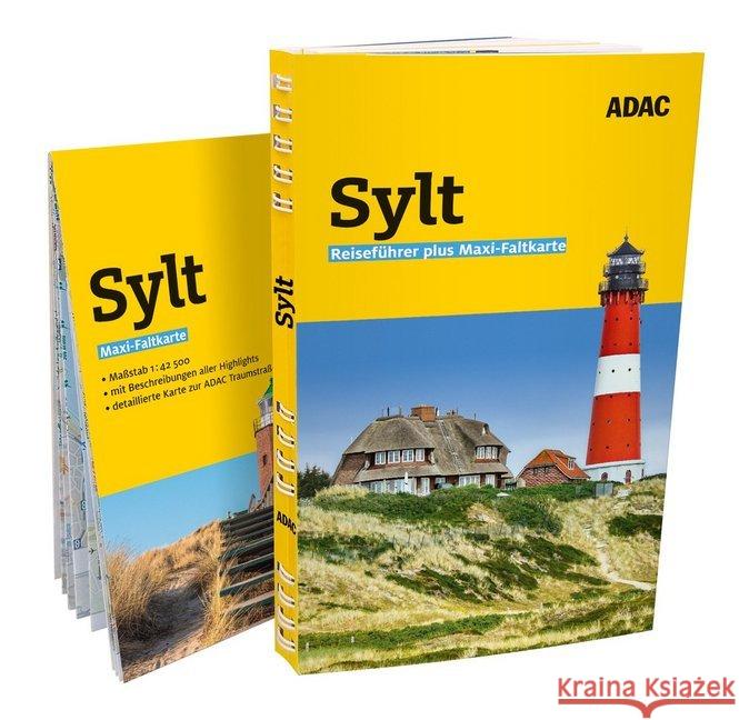 ADAC Reiseführer plus Sylt : mit Maxi-Faltkarte zum Herausnehmen Diers, Knut; Schnurrer, Elisabeth 9783956897566 ADAC Verlag