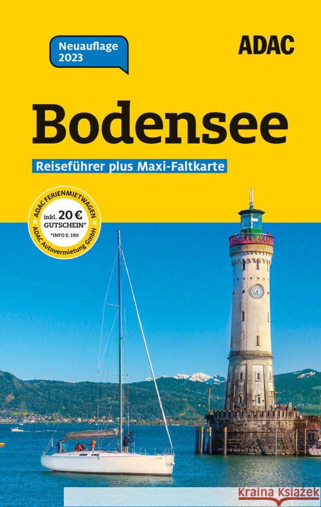 ADAC Reiseführer plus Bodensee Philipp, Margrit 9783956898655 ADAC Reiseführer