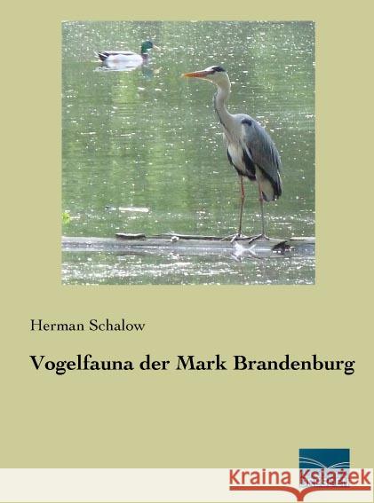 Vogelfauna der Mark Brandenburg Schalow, Herman 9783956926303