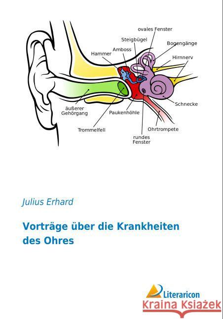 Vorträge über die Krankheiten des Ohres Erhard, Julius 9783956978180