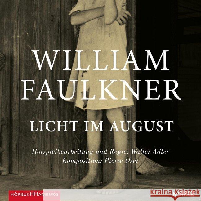 Licht im August, 6 Audio-CDs : 6 CDs, Hörspiel. CD Standard Audio Format Faulkner, William 9783957130662