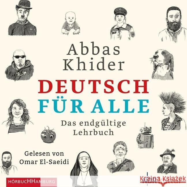 Deutsch für alle, 2 Audio-CDs : Das endgültige Lehrbuch: 2 CDs, Lesung. CD Standard Audio Format. Ungekürzte Ausgabe Khider, Abbas 9783957131669