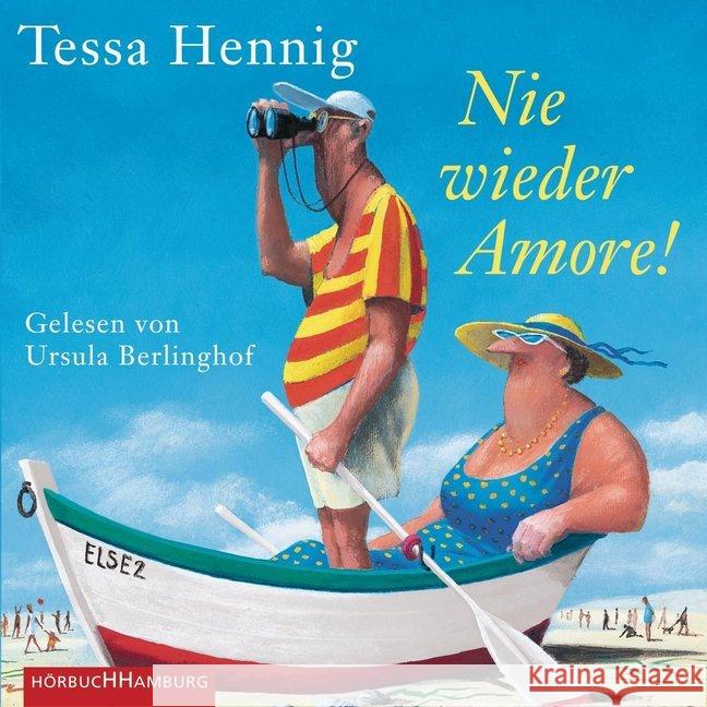 Nie wieder Amore!, 2 MP3-CD : 2 CDs, Lesung. MP3 Format. Ungekürzte Ausgabe Hennig, Tessa 9783957131836