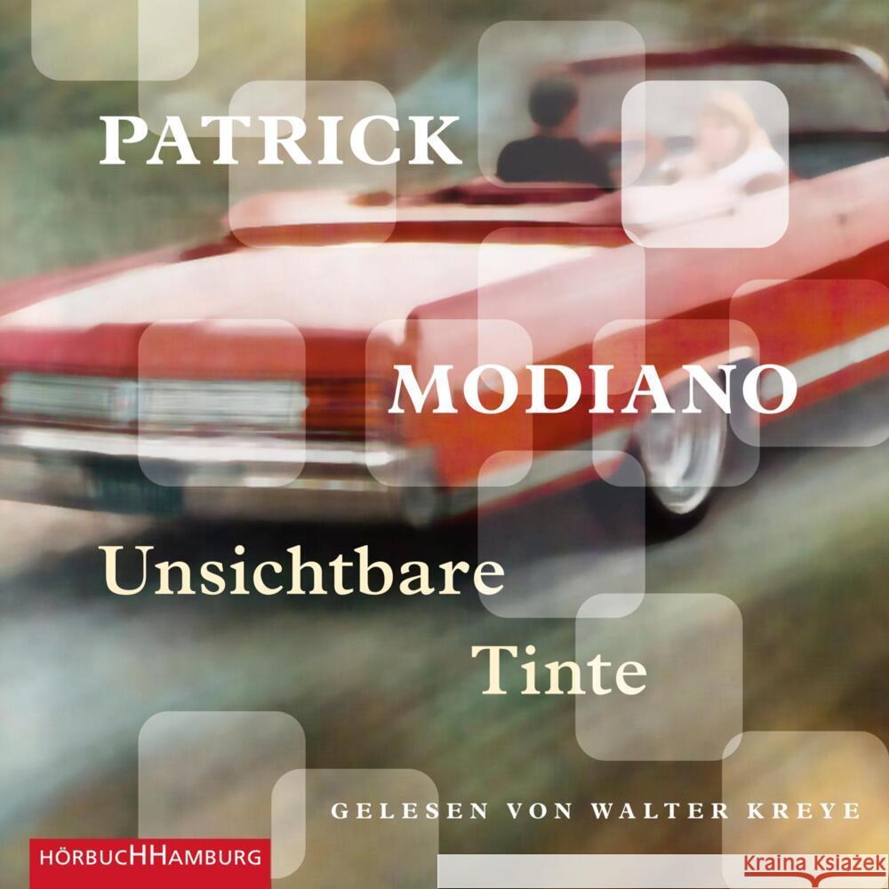 Unsichtbare Tinte, 3 Audio-CD Modiano, Patrick 9783957132345