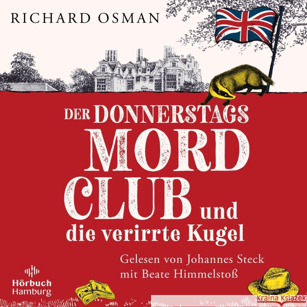 Der Donnerstagsmordclub und die verirrte Kugel, 2 Audio-CD, 2 MP3 Osman, Richard 9783957132901 Hörbuch Hamburg