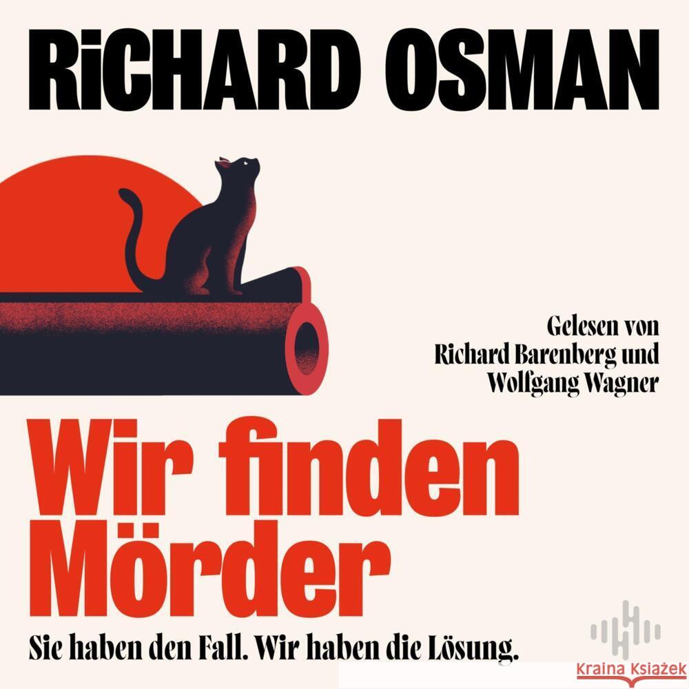 Wir finden Mörder, 2 Audio-CD, 2 MP3 Osman, Richard 9783957133212