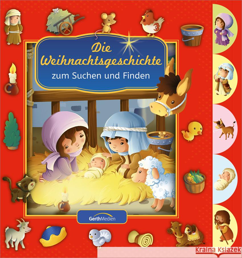 Die Weihnachtsgeschichte zum Suchen und Finden Fodor, Cecilie 9783957347411